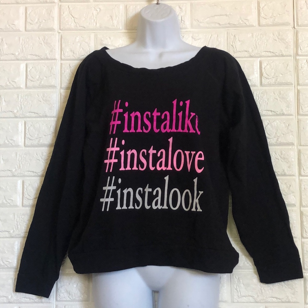 #instalike #instalook #instalove light‎ sweatshirt